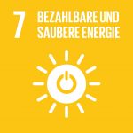 SDG Icon Bezahlbare und saubere Energie