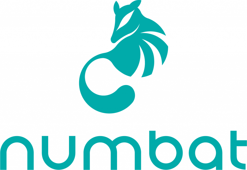 Logo Numbat türkis